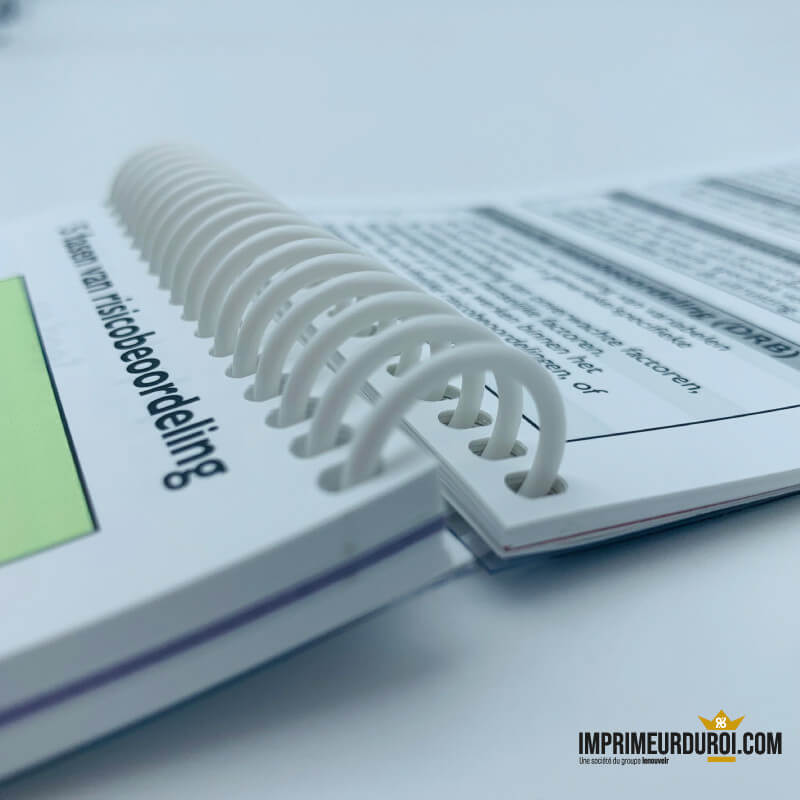 Brochure Wireo Plastique Papier Polyart