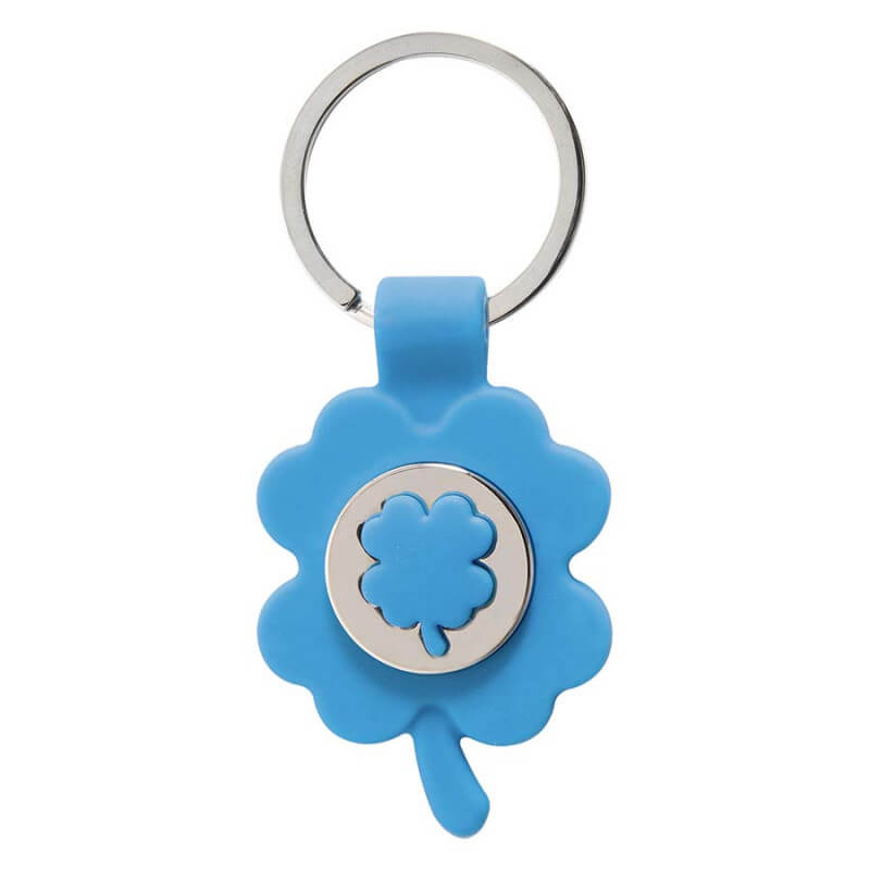 Porte-clés porte-bonheur - Bleu clair