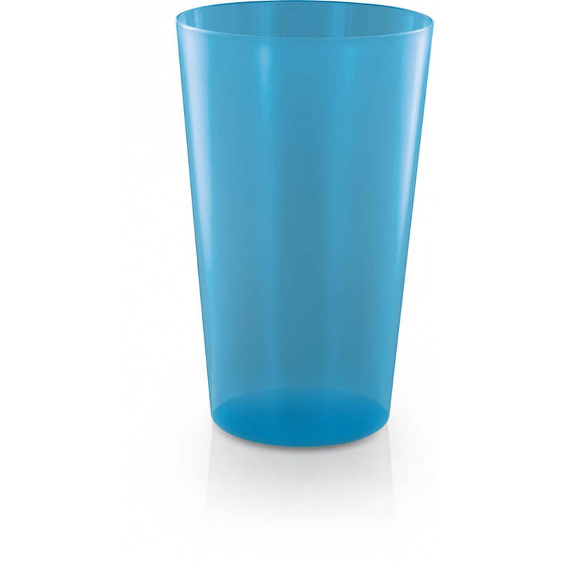 Gobelet plastique réutilisable - Bleu translucide Gobelet plastique réutilisable - Bleu translucide