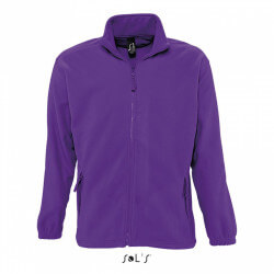 mens purple fleece