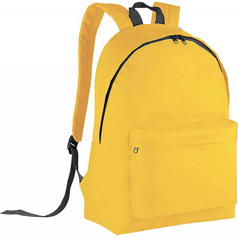 Sac à dos classique - Jaune et gris foncé Sac à dos classique - Jaune et gris foncé