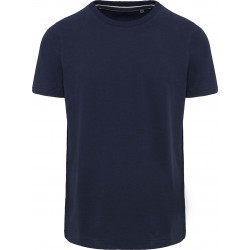 Tee-shirt vintage manches courtes homme - Bleu marine vintage