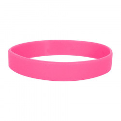 Bracelet silicone  - Neon rose