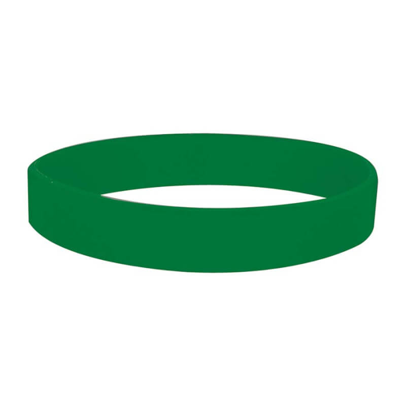 Bracelet silicone  - Vert foncé
