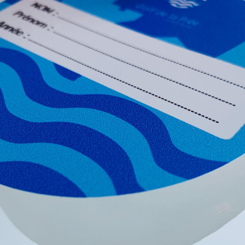 Custom removable white stickers printing configurator