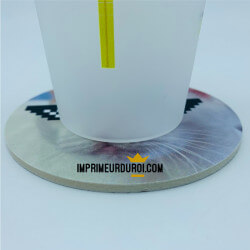 3 mm cardboard coasters
