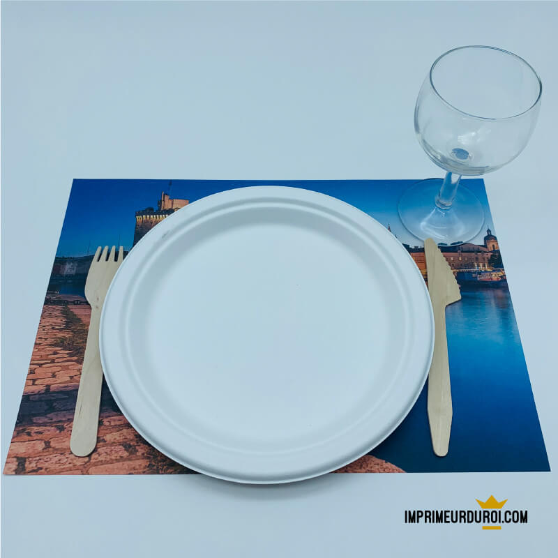 Custom paper placemats printing