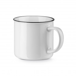 White Vernon Ceramic Mug 360ml