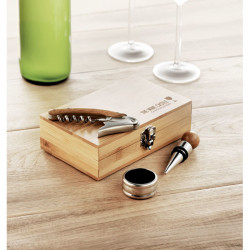Bamboo wine box Sonoma