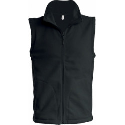 Gilet homme micropolaire - Noir