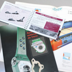 Brochure on tearproof paper