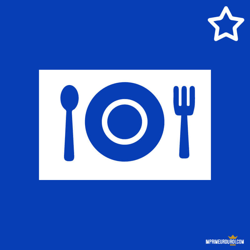 Custom paper placemats printing