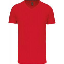 T-shirt Bio150IC col V homme - Rouge