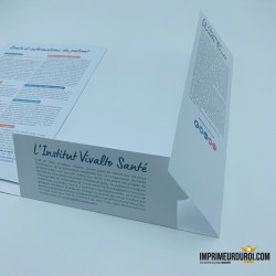 Pochette pour documents A4 (21x 29.7 cm) vernis selectif