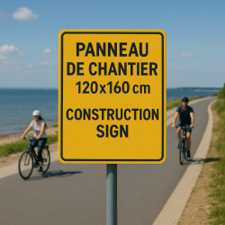 Panneaux chantier 120x160 cm