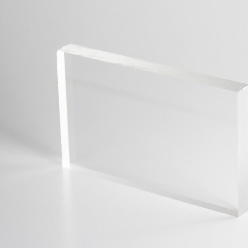 Plaque PMMA Coulé transparent 3mm